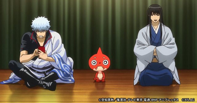 『銀魂 ～モンスターストライク編～』（C）空知英秋／集英社・テレビ東京・電通・BNP・アニプレックス（C）XFLAG