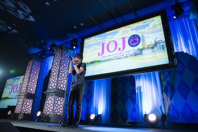 『ジョジョの奇妙な冒険 黄金の風』スペシャルイベント「Esperienza d’oro」（C）LUCKY LAND COMMUNICATIONS/集英社・ジョジョの奇妙な冒険GW製作委員会