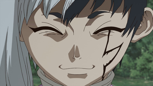 『Dr．STONE』第9話先行カット（C）米スタジオ・Boichi／集英社・Dr.STONE製作委員会