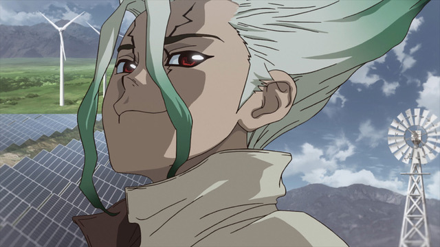 『Dr．STONE』第9話先行カット（C）米スタジオ・Boichi／集英社・Dr.STONE製作委員会