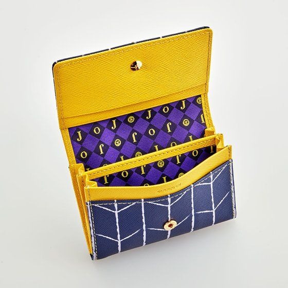 PB限定【ジョジョの奇妙な冒険】黄金の風レザーコレクション2-1（コインケース、名刺ケース、キーケース）各13,200円（税込）（C）LUCKY LAND COMMUNICATIONS/集英社・ジョジョの奇妙な冒険GW製作委員会