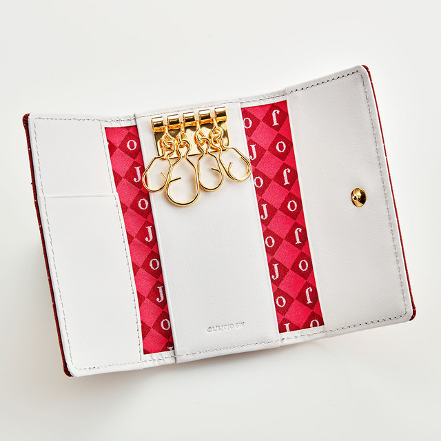 PB限定【ジョジョの奇妙な冒険】黄金の風レザーコレクション2-1（コインケース、名刺ケース、キーケース）各13,200円（税込）（C）LUCKY LAND COMMUNICATIONS/集英社・ジョジョの奇妙な冒険GW製作委員会