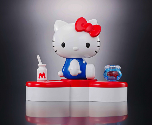 「超合金 ハローキティ（45TH ANNIVERSARY）」4,000円（税別）（C）1976, 2019 SANRIO CO., LTD. APPROVAL NO.S602313