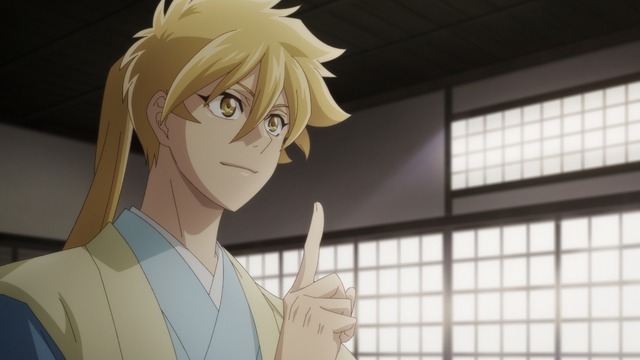 TVアニメ『胡蝶綺 ～若き信長～』第9話先行カット（C）揚羽母衣衆/胡蝶綺製作委員会