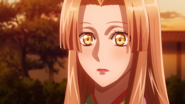 TVアニメ『胡蝶綺 ～若き信長～』第9話先行カット（C）揚羽母衣衆/胡蝶綺製作委員会