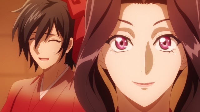 TVアニメ『胡蝶綺 ～若き信長～』第9話先行カット（C）揚羽母衣衆/胡蝶綺製作委員会