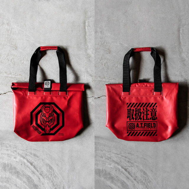 『エヴァンゲリオン』「A.T.FIELD EVANGELION WORK」無縫製ワークバッグ10L・2号機モデルデザイン