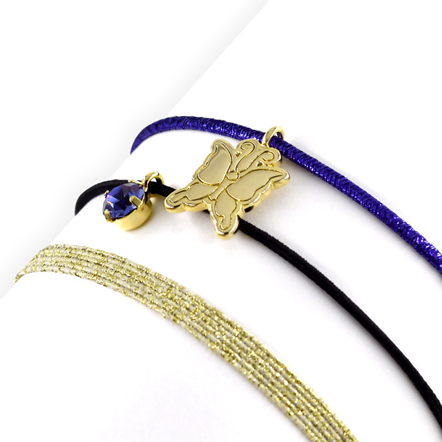 「銀魂 静電気軽減ブレスレット（高杉晋助）」各1,720円（税込）（C）空知英秋／集英社・テレビ東京・電通・BNP・アニプレックス