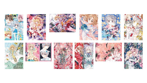 「『種村有菜原画展～20th Ａnniversary～』×アニメイトカフェ」トレーディングクリアポートレート（全12種／700円）（C）種村有菜／集英社