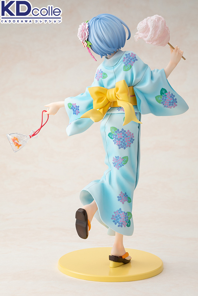 「Re:ゼロから始める異世界生活』レム 浴衣Ver.【リペイント】」13,800円（税別）（C）長月達平・株式会社KADOKAWA刊／Re:ゼロから始める異世界生活製作委員会