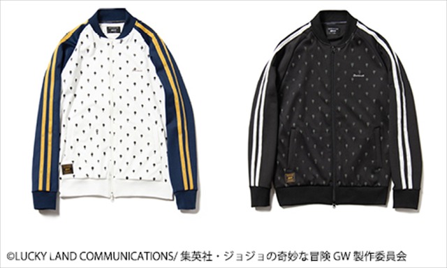 「glamb×TVアニメ『ジョジョの奇妙な冒険 黄金の風』」Bruno Bucciarati jersey　19,000円（税抜・12月上旬発売）（C）LUCKY LAND COMMUNICATIONS/ 集英社・ジョジョの奇妙な冒険GW製作委員会