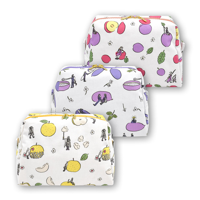 トラペーズポーチ（2,500円・税別／全3種）（C）2015-2019 DMM GAMES/Nitroplus（C）Inori kito