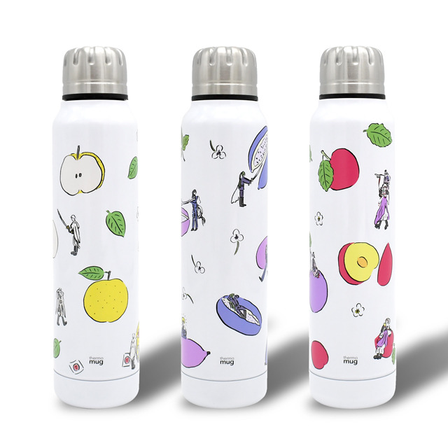 thermo mug ステンレスボトル（3,800円・税別／全3種）（C）2015-2019 DMM GAMES/Nitroplus（C）Inori kito