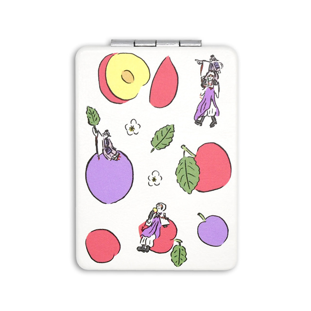 コンパクトミラー（1,500円・税別／全3種）（C）2015-2019 DMM GAMES/Nitroplus（C）Inori kito