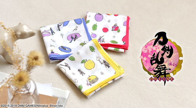 バンダナ（1,800円・税別／全3種）（C）2015-2019 DMM GAMES/Nitroplus（C）Inori kito