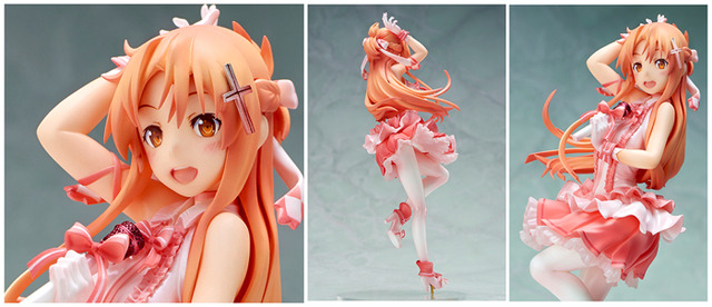 「『ソードアート・オンライン』10周年記念グッズ【復刻版】《閃光》のアスナ アインクラッドのアイドルVer.」11,000円（税別・送料別）（C）2014 川原 礫／ＫＡＤＯＫＡＷＡ アスキー・メディアワークス刊／SAO II Project