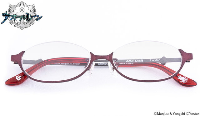 『アズレン』コラボ眼鏡第2弾が9月14日発売―綾波、グラーフ・ツェッペリン、ロンドンの3人がモデルに！