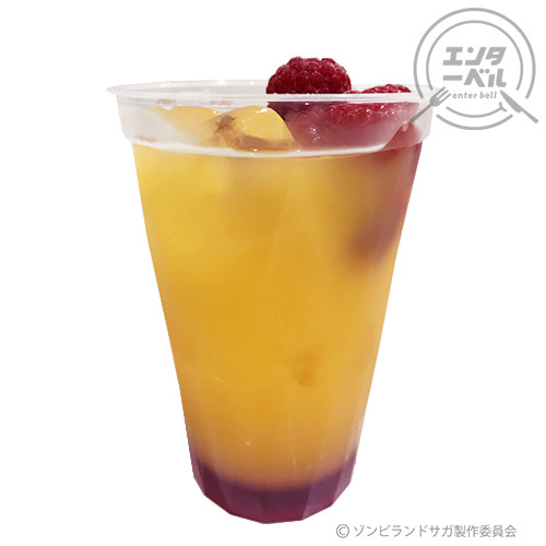 「ゾンビランドサガ × エンターベル at PRONTO」コラボドリンク　各880円(税込)（C）ゾンビランドサガ製作委員会