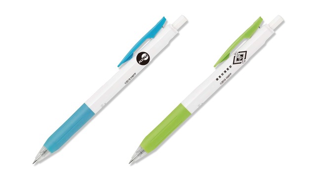 「映画『HELLO WORLD』×本屋巡り謎解きゲーム」上級編／ボールペン2種類からランダムで1種類（C）2019「HELLO WORLD」製作委員会