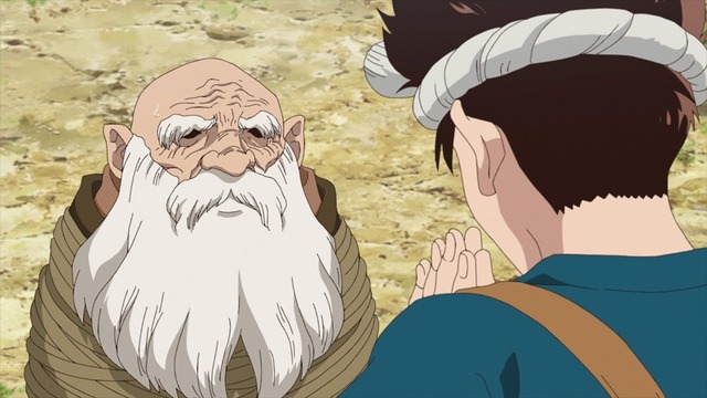 『Dr．STONE』第11話先行カット（C）米スタジオ・Boichi／集英社・Dr.STONE製作委員会