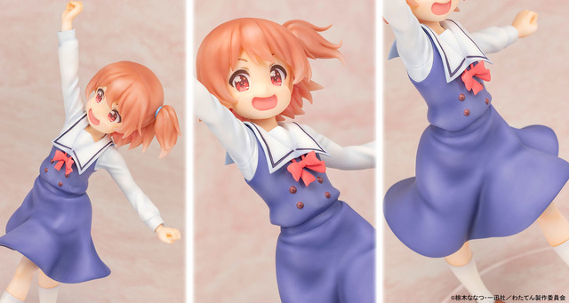 「私に天使が舞い降りた！『星野ひなた』制服ver塗装済み完成品フィギュア」13,800円（税抜）（C）椋木ななつ・一迅社／わたてん製作委員会