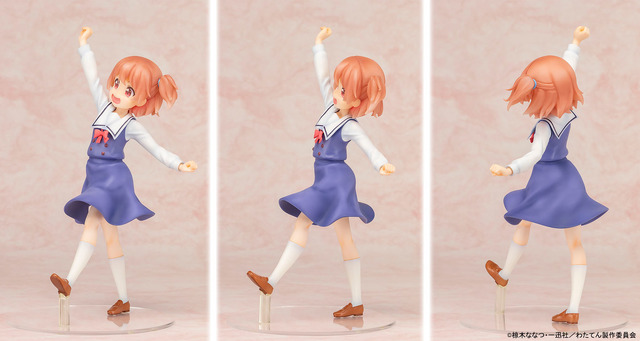 「私に天使が舞い降りた！『星野ひなた』制服ver塗装済み完成品フィギュア」13,800円（税抜）（C）椋木ななつ・一迅社／わたてん製作委員会