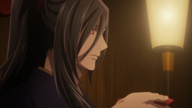 TVアニメ『胡蝶綺 ～若き信長～』第11話先行カット（C）揚羽母衣衆/胡蝶綺製作委員会