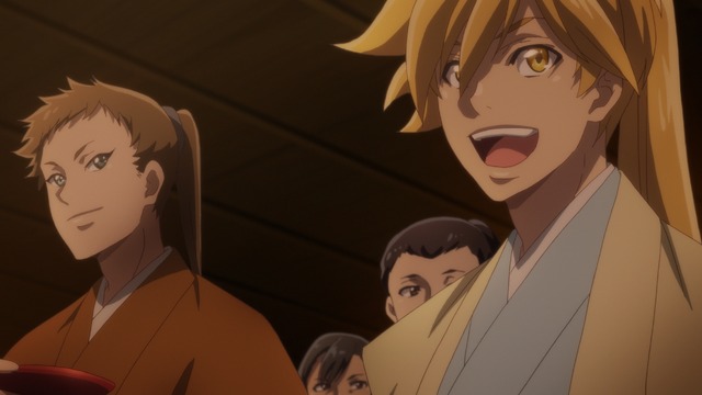 TVアニメ『胡蝶綺 ～若き信長～』第11話先行カット（C）揚羽母衣衆/胡蝶綺製作委員会