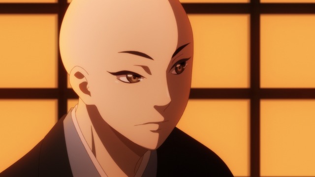 TVアニメ『胡蝶綺 ～若き信長～』第11話先行カット（C）揚羽母衣衆/胡蝶綺製作委員会