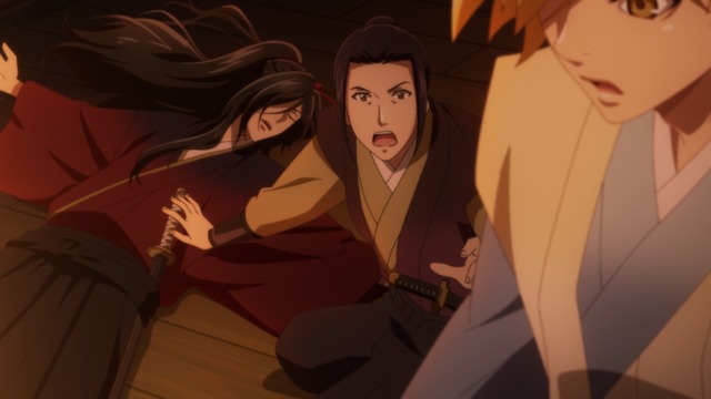 TVアニメ『胡蝶綺 ～若き信長～』第11話先行カット（C）揚羽母衣衆/胡蝶綺製作委員会