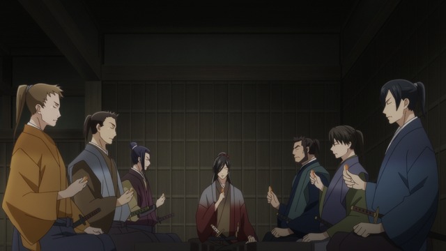 TVアニメ『胡蝶綺 ～若き信長～』第11話先行カット（C）揚羽母衣衆/胡蝶綺製作委員会