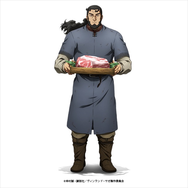 「ヴィンランド・佐賀」トールズ×佐賀牛（C）幸村誠・講談社／ヴィンランド・サガ製作委員会