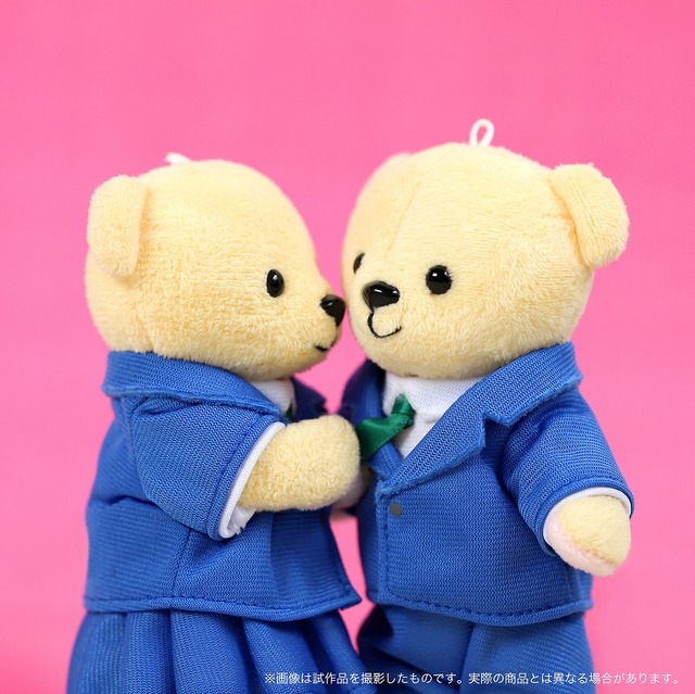 『名探偵コナン』くまめいと（工藤新一・毛利蘭）　各1,500円＋税　（C）青山剛昌／小学館・読売テレビ・TMS 1996