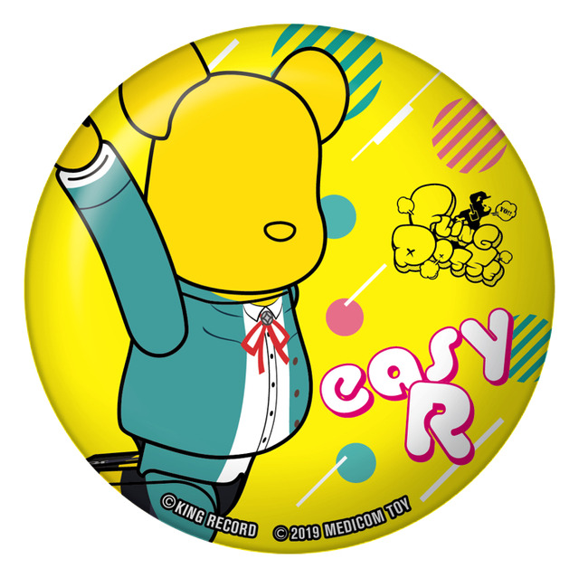 「ヒプノシスマイク -Division Rap Battle- × BE@RBRICK」787円（税別）RAMUDA AMEMURA（C）KING RECORDBE@RBRICK TM & （C） 2001-2019 MEDICOM TOY CORPORATION. All rights reserved.