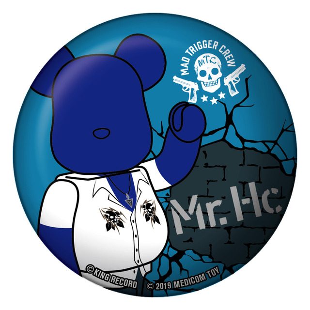 「ヒプノシスマイク -Division Rap Battle- × BE@RBRICK」787円（税別）SAMATOKI AOHITSUGI（C）KING RECORDBE@RBRICK TM & （C） 2001-2019 MEDICOM TOY CORPORATION. All rights reserved.