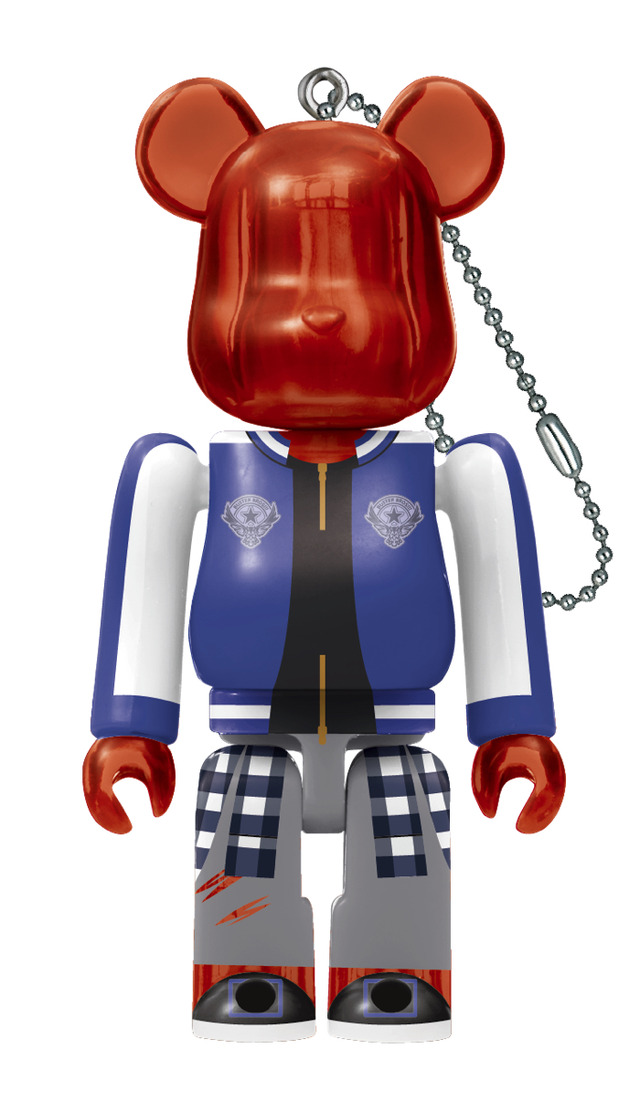 「ヒプノシスマイク -Division Rap Battle- × BE@RBRICK」787円（税別）JIRO YAMADA（C）KING RECORDBE@RBRICK TM & （C） 2001-2019 MEDICOM TOY CORPORATION. All rights reserved.