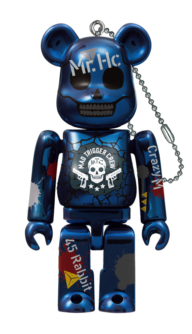 「ヒプノシスマイク -Division Rap Battle- × BE@RBRICK」787円（税別）MAD TRIGGER CREW（C）KING RECORDBE@RBRICK TM & （C） 2001-2019 MEDICOM TOY CORPORATION. All rights reserved.