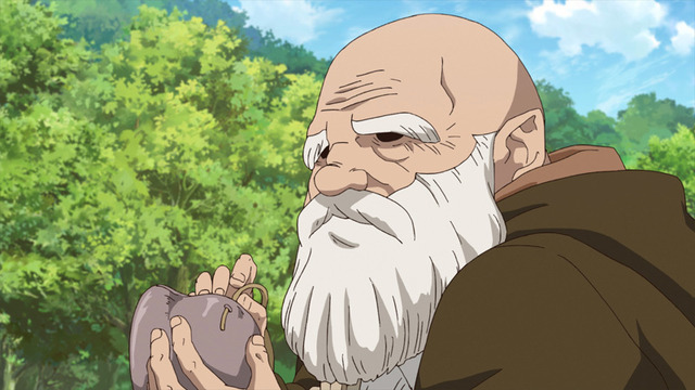『Dr．STONE』第12話「背中合わせの仲間たち」場面カット（C）米スタジオ・Boichi／集英社・Dr.STONE製作委員会