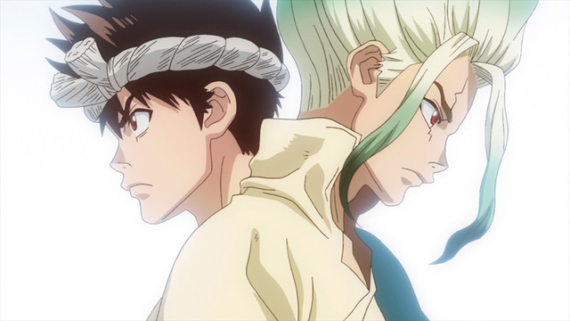 『Dr．STONE』第12話「背中合わせの仲間たち」場面カット（C）米スタジオ・Boichi／集英社・Dr.STONE製作委員会