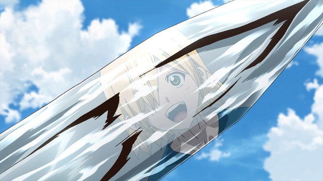 『Dr．STONE』第12話「背中合わせの仲間たち」場面カット（C）米スタジオ・Boichi／集英社・Dr.STONE製作委員会