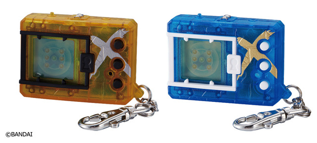 「デジタルモンスターX Ver.3 イエロー／ブルー」各3,850円（税込／送料・手数料別途）（C）BANDAI