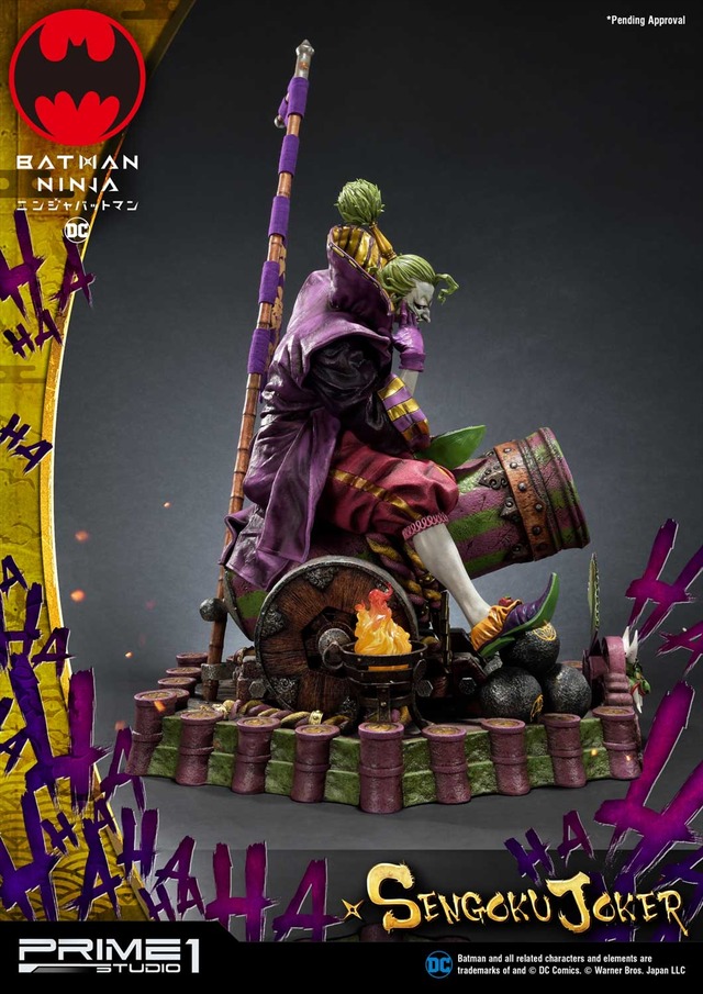 「プレミアムマスターライン ニンジャバットマン 戦国ジョーカー DX版」価格：131,900円 Batman and all related characters and elements are trademarks of and（C）DC Comics.（C）Warner Bros. Japan LLC