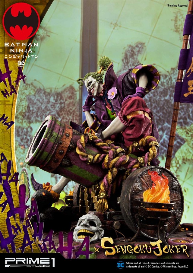 「プレミアムマスターライン ニンジャバットマン 戦国ジョーカー DX版」価格：131,900円 Batman and all related characters and elements are trademarks of and（C）DC Comics.（C）Warner Bros. Japan LLC