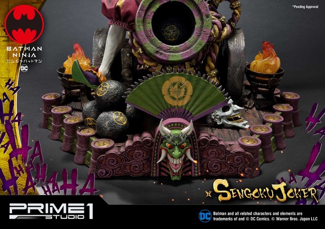 「プレミアムマスターライン ニンジャバットマン 戦国ジョーカー DX版」価格：131,900円 Batman and all related characters and elements are trademarks of and（C）DC Comics.（C）Warner Bros. Japan LLC