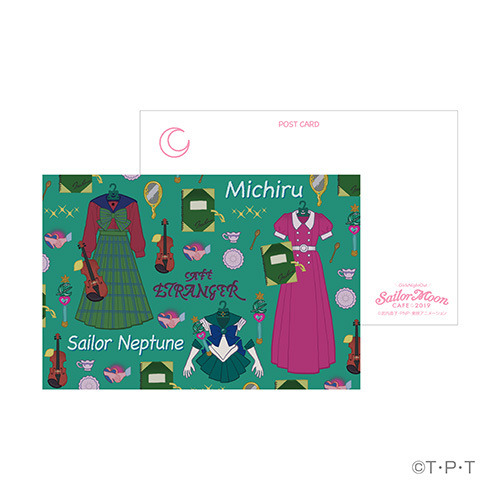 「セーラームーンカフェ2019」ポストカード　300 円（C）武内直子･ PNP ･東映アニメーション