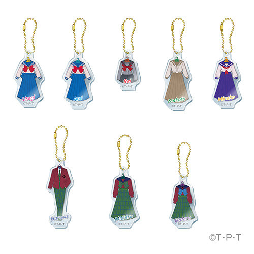「セーラームーンカフェ2019」アクリルキーホルダー（制服）650円（C）武内直子･ PNP ･東映アニメーション