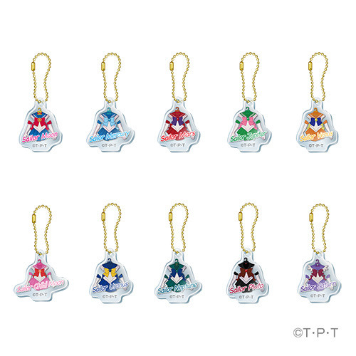 「セーラームーンカフェ2019」アクリルキーホルダー（アクリルキーホルダー（戦士服））650円（C）武内直子･ PNP ･東映アニメーション