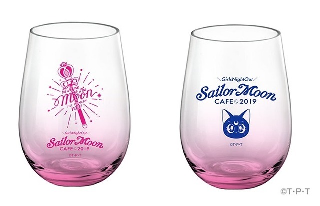 「セーラームーンカフェ2019」グラス　1,600円（C）武内直子･ PNP ･東映アニメーション
