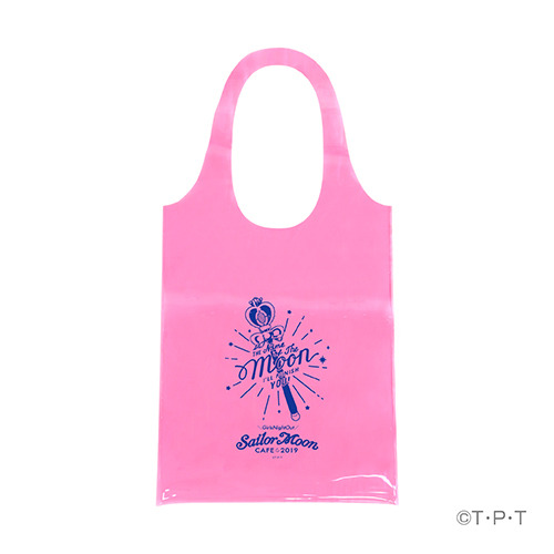 「セーラームーンカフェ2019」クリアバッグ1,800 円（C）武内直子･ PNP ･東映アニメーション