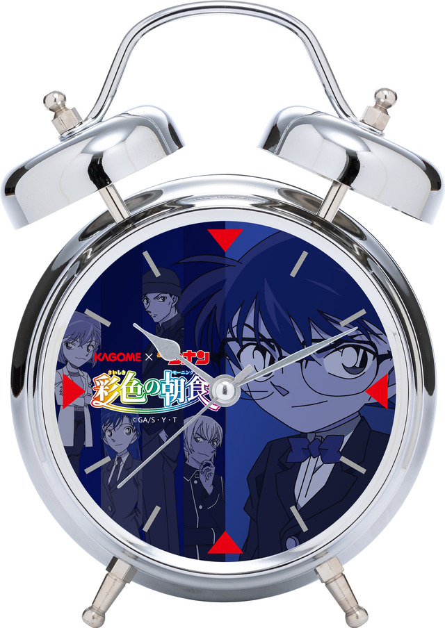 『名探偵コナン』カゴメ×コナン「彩色の朝食」キャンペーン　目覚まし時計（C）青山剛昌／小学館・読売テレビ・TMS 1996